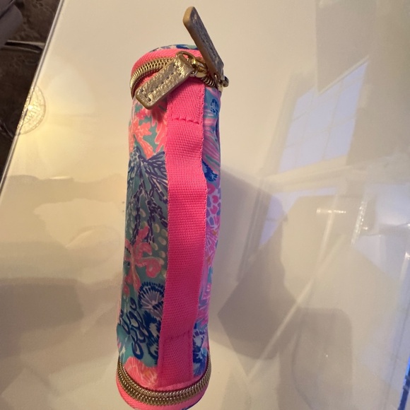 Lilly Pulitzer GWP Travel Case Splendor In The Sand Multi Hang Up Make Up NEW - Picture 2 of 5